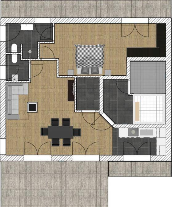 Fewo Rhein-Lahn Penthouse Og3-1 Лахщайн Екстериор снимка